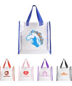 Clear tote bag